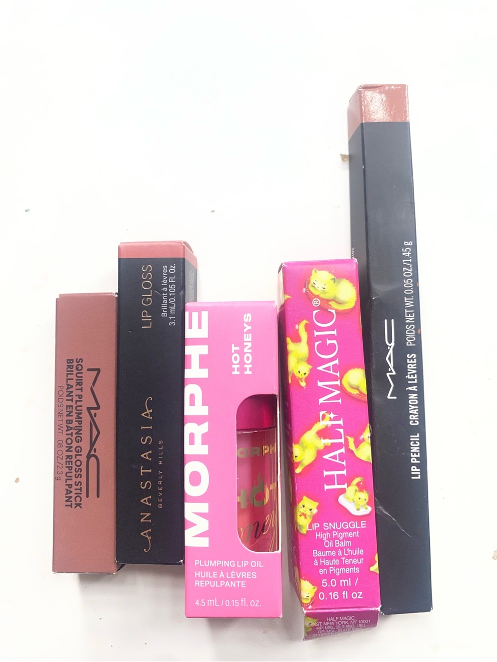 Anastasia Lip Gloss & Balm Set — Pink and Nude Mix